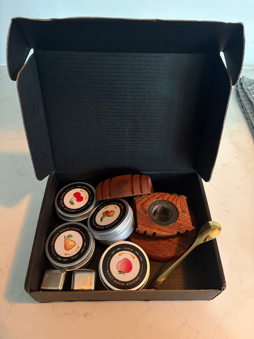 Whiskey Smoker Cocktail Kit Barrel