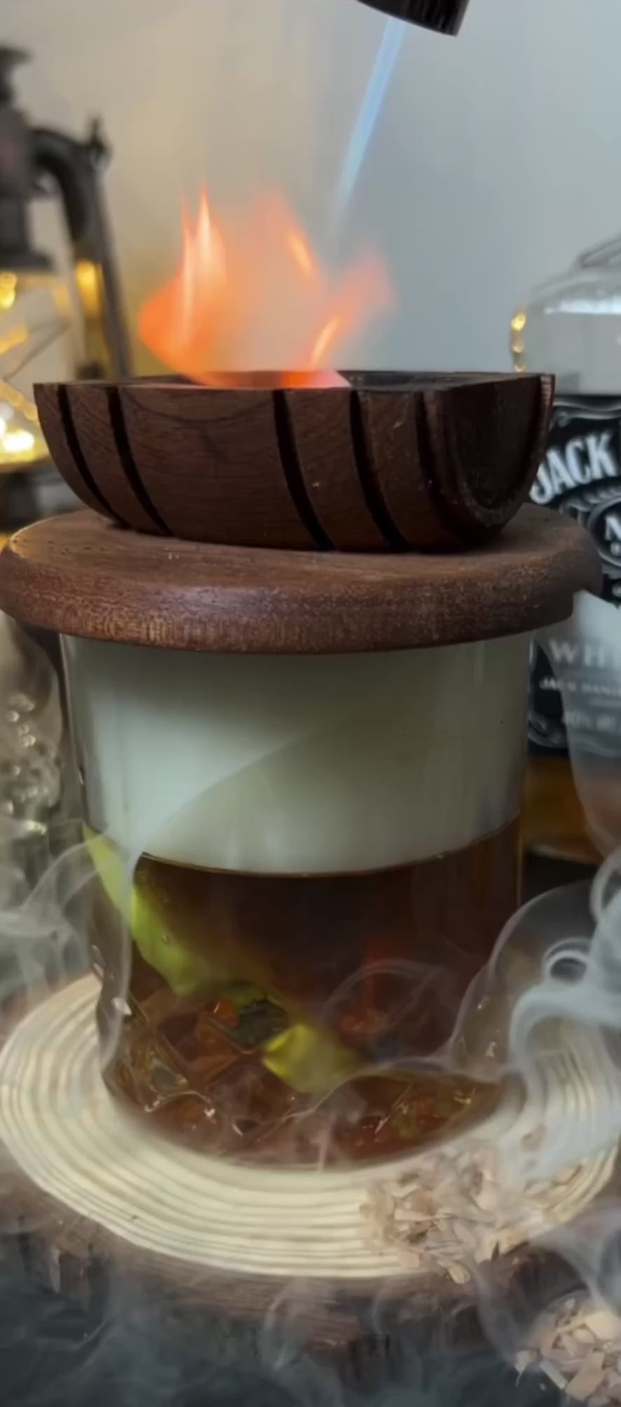 Whiskey Smoker Cocktail Kit Barrel